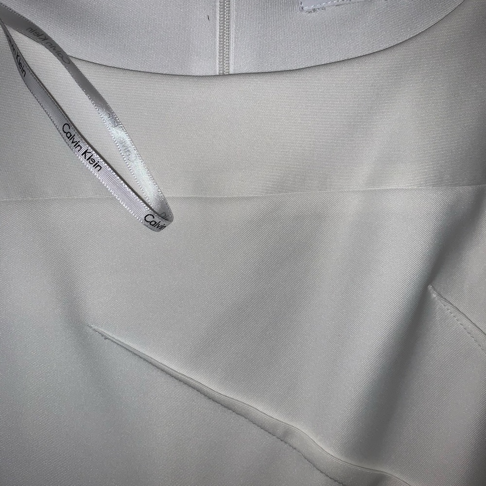 Ombré blue and white dress